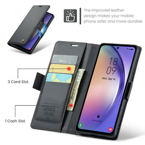 CaseMe Top Rank <span class=keywords><strong>para</strong></span> <span class=keywords><strong>Samsung</strong></span> <span class=keywords><strong>Galaxy</strong></span> A54 fundas con ranuras <span class=keywords><strong>para</strong></span> tarjetas de crédito inalámbricas desmontables funda <span class=keywords><strong>para</strong></span> <span class=keywords><strong>Samsung</strong></span> A54 Funda de cuero - Product Image 2