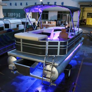 <span class=keywords><strong>Jet</strong></span> Boat de aluminio y fibra de carbono de lujo a la venta para ocio de patrulla de pesca con motor fuera de borda - Product Image 2