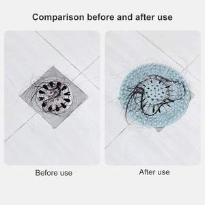 Filtro de desagüe de silicona duradero y ecológico para ducha, baño y cocina, atrapa cabellos, herramienta de limpieza doméstica, ¡el más vendido! - Product Image 4