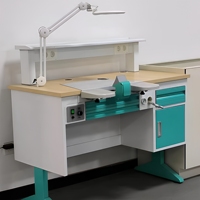 Mobilier de laboratoire sur mesure, bancs de travail modulaires pour mécaniciens, postes de travail de chimie, bureaux de laboratoire pour les lycées
