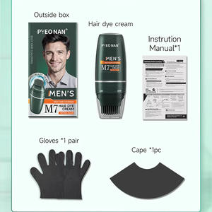 Campione Gratuito, Vendita Calda, Crema <span class=keywords><strong>Colorante</strong></span> <span class=keywords><strong>per</strong></span> Barba Permanente ed Efficace a Base di Erbe, Colore Nero/Marrone <span class=keywords><strong>per</strong></span> <span class=keywords><strong>Uomo</strong></span>, Facile Applicazione <span class=keywords><strong>per</strong></span> Coprire i <span class=keywords><strong>Capelli</strong></span> - Product Image 5