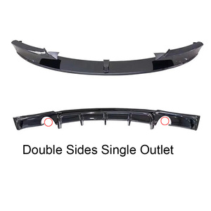 <span class=keywords><strong>3</strong></span> סדרת F30 F35 M ביצועים מבריק שחור מול שפתיים מראה כיסוי ספוילר קדמי גריל אחורי מפזר קדמי ספליטר עבור BMW - Product Image 4