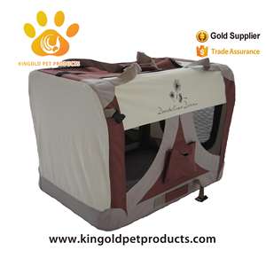 Low MOQ Indoor Outdoor Pet <b>Dog</b> Cat <b>Foldable</b> Collapsible Soft <b>Dog</b> <b>Crate</b> <b>Dog</b> Breathable Scratch Resistance Pet Bag - Product Image 6