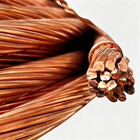 Cable de Tierra de Cobre Desnudo de 25 mm, Cable de Tierra para Sistemas de Puesta a Tierra