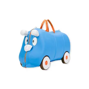 2 in 1 travel suitcase children cartoon luggage,kids travel suitcase