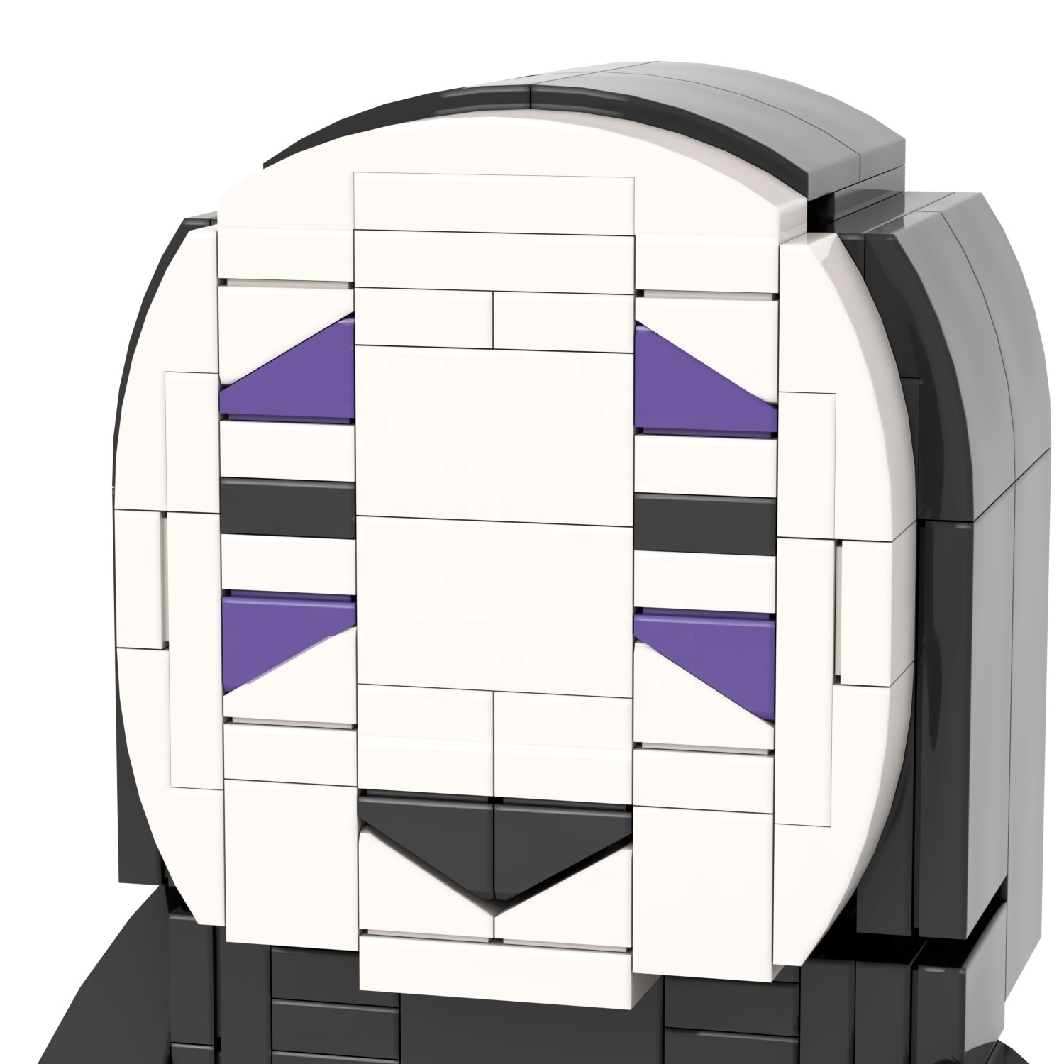 144pcs MOC7168 No Face Man Square Head Bricks - DIY Toys