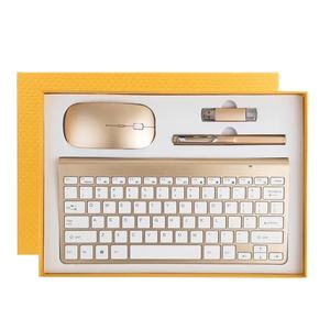 Set de Regalo Tecnológico 4 en 1 <span class=keywords><strong>para</strong></span> Oficina, Mouse Inalámbrico, Teclado, Memoria USB y Bolígrafo, Regalo <span class=keywords><strong>para</strong></span> Hombre, Set de Regalo 2020, Set de Regalo <span class=keywords><strong>2021</strong></span>, Venta al Por Mayor de Fábrica - Product Image 1