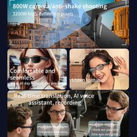 Nouvelles Lunettes Intelligentes 800W 2026 avec Assistant IA, Appels Téléphoniques, Vidéo 1080P, Étanchéité IP65 et Contrôle Tactile
