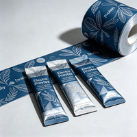 Lebensmittelechte Laminierte Kollagen-Nahrungsergänzungsmittel-Verpackung Tiefdruck Feuchtigkeitsbeständig Recycelbar Stick-Pack Kaugummi Tierfutter