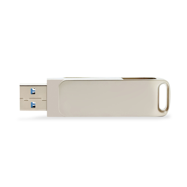 High Speed Swivel Metal USB C Flash Drive Dual Interface 2.0/3.0 OTG Memory Stick Pendrive 16GB/32GB/64GB/128GB