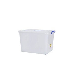 Boîte de rangement transparente rectangulaire de grande capacité avec couvercle pour organiser les vêtements et les jouets, en matériau PP - Product Image 5