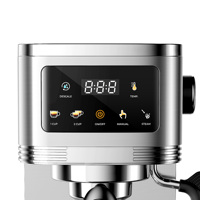 Cafetera Espresso Profesional SHARDOR con Vaporizador de Leche, 20 Bares, Máquina para Latte y Cappuccino