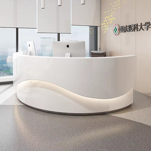 Diseño de montaje rápido de tamaño personalizado, fabricante de escritorio de recepción de escritorio de transmisión profesional líder en China - Product Image 3