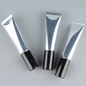 Özel kozmetik ABL lamine tüp lüks tasarım özel Logo 30ml ücretsiz stok örnekleri plastik pompa kapağı