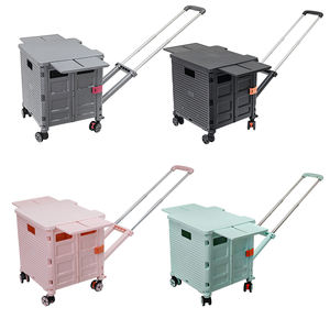 BAOYU <span class=keywords><strong>Chariot</strong></span> à 4 roues à double rangée avec <span class=keywords><strong>chariot</strong></span> à roues De <span class=keywords><strong>Course</strong></span> <span class=keywords><strong>Chariot</strong></span> de marché - Product Image 4