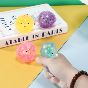 Juguetes Antiestrés de TPR con Purpurina y Maltosa, Coloridos, en Forma de Erizo, para Aliviar la Presión, Regalo Promocional para Niños - Product Image 4