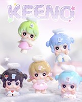 Vente en gros – Série Keeno Little Angel Beans 100 % officielle – Boîtes mystères de figurines miniatures à collectionner – Sachets surprises – Ornements de bureau