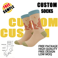 Chaussettes souples de haute qualité OEM, design personnalisé avec logo, chaussettes de mode pour femmes, chaussettes amusantes à motifs pour hommes