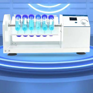 เครื่องเขย่าสารละลายแบบหมุนของห้องปฏิบัติการ Veidt Lab พร้อมเครื่องผสมแบบลูกกลิ้งสำหรับเลือด ความเร็ว 5~200 รอบต่อนาที และหน้าจอ LCD ตั้งเวลาได้ 1-999 นาที วัสดุ ABS - Product Image 5