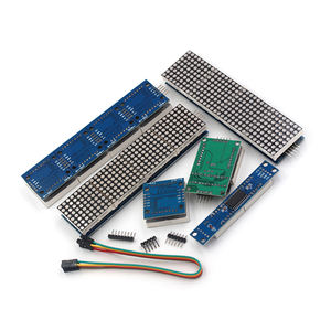 MAX7219 <span class=keywords><strong>Module</strong></span> de commande d'affichage Nixie 8 bits Carte <span class=keywords><strong>pilote</strong></span> LED 4-en-1 avec lumière de différentes couleurs Connectivité de ligne 5P - Product Image 6