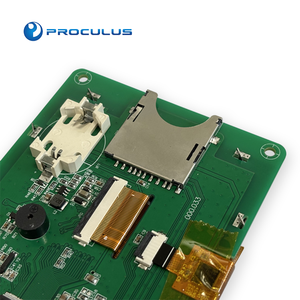 Proculus 5 Inch Nhúng HMI Bảng Điều Chỉnh HMI Màn Hình Công Nghiệp Tùy Chỉnh Buzzer/<span class=keywords><strong>RTC</strong></span>/Âm Thanh <span class=keywords><strong>250</strong></span> Nit HMI UART TFT LCD Mô-đun - Product Image 3