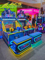 Machine de tir d'arcade japonaise ACS Source Factory pour enfants, version simple ou double, garantie 1 an - Version anglaise
