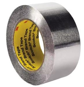 Pita Aluminium Foil 3M 425 Perekat Satu Sisi dengan Lapisan Pelindung untuk Aplikasi Masking dalam Elektroplating - Product Image 1