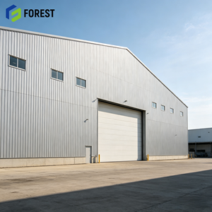 Estructura de Acero Modular de Grado Industrial para Almacenes, Instalación de Almacenamiento Comercial Prefabricada de Alta Resistencia - Product Image 1