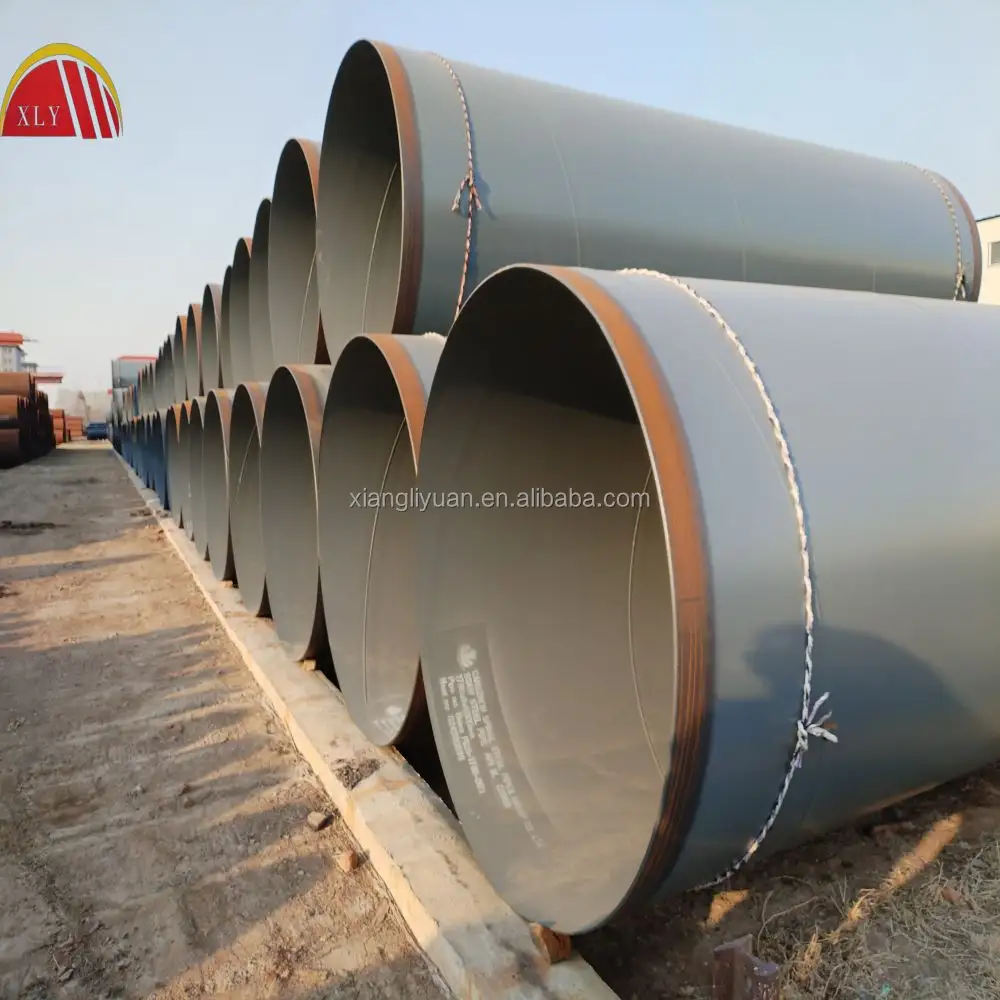Đường kính lớn ống thép 24 "~ 48" API 5L đường kính lớn ssaw/lsaw carbon xoắn ốc hàn ống thép