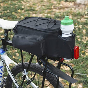 Sac de transport arrière de vélo, porte-bagages de vélo, sacoche d'accessoires de vélo électrique, sacs de rangement, sac de coffre de vélo - Product Image 2