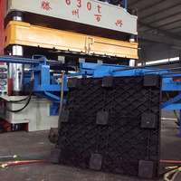 Presse hydraulique à trois poutres et quatre colonnes de 630t/800t/1000t/1200t, utilisée pour le pressage et le moulage de palettes en plastique