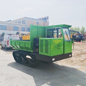 350kg Brouette Self Loader Mini Dumper Avec Moteur EPA Mini Transporter Track Carrier Avec Basculement Hydraulique - Product Image 3