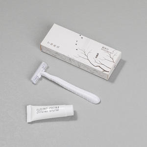 SANHOO Ensemble d'équipements de marque privée pour hôtel Kit d'hygiène de voyage écologique de luxe Fournitures 5 étoiles Kit d'agrément pour hôtel personnalisé - Product Image 4