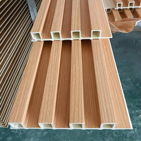 Panneau de revêtement de panneau de grand mur de PVC Wpc pour la décoration intérieure