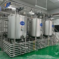 Nouvelle technologie innovante des fabricants, usine de transformation du lait automatique de 1000 LTR, machines de transformation laitière rentables
