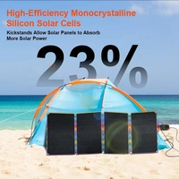 Panneau solaire Glory 36W 13.2V pliable, chargeur de téléphone portable, batterie externe pour le camping, prêt à l'emploi, certifié CE