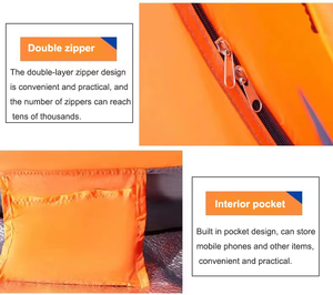 Tentes de camping personnalisables avec logo imprimé, vente en gros directe d'usine, tentes d'extérieur de Chine, faible quantité minimale de commande - Product Image 3