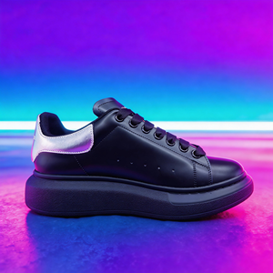 Zapatos deportivos casuales de plataforma de cuero para hombre y mujer, venta al por mayor de fábrica, de alta calidad MQ - Product Image 1