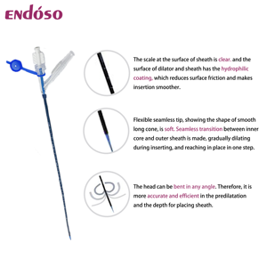 PTFE Material Hidrofílico Revestimento Descartável Ureteral Acesso Bainha com Serilização Fabricante Preço - Product Image 4