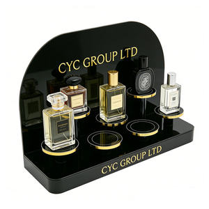 Supports d'affichage en acrylique personnalisés, portables, pour la vente au détail de parfums, bijoux, cosmétiques, présentoir de table pour magasin de détail - Product Image 5