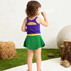 Mới được thể thao Mardi Gras thể thao tập thể dục quần áo trẻ em thể thao khiêu vũ mặc đào tạo Yoga cho cô gái - Product Image 2