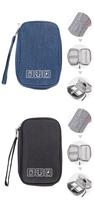 Organisateur électronique, sac organisateur de câbles de voyage, pochette pour accessoires électroniques, étui de transport, sac de rangement à double couche