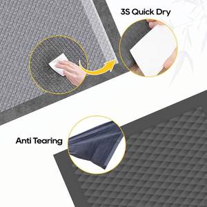 Tapis d'apprentissage pour chiots en charbon de bambou, super absorbants, imperméables, jetables, anti-fuites, 6 couches, pour l'entraînement des chiots - Product Image 3