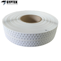 Bande de protection d'angle autocollante en PVC perforé pour plaques de plâtre