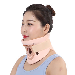 Penyangga Leher Ortopedi Polimer - Bahan Bernapas Kelas Medis dengan Tali yang Dapat Disesuaikan untuk Meredakan Nyeri Leher - Product Image 3