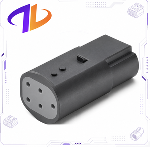5 Pin Waterproof Automotive Wire Harness Electrical Connector <b>Plug</b> Housing with Protective Boot for Car Wiring - Product Image 3