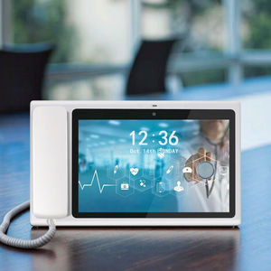 4G SIM Card telefono da tavolo con 10 pollici Touch Screen voltafd Video telefono ufficio impresa Hotel Android Desk telefono - Product Image 1