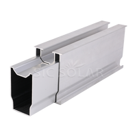 Connecteur de rail de support de panneau solaire épissure fabricant d'aluminium épissure de rail en aluminium