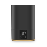 Nouvel Arrivage Humidificateur à Vapeur 6L à Remplissage par le Haut, Diffuseur d'Air avec Écran Tactile LCD, Veilleuse et Mode Sommeil pour Salon
