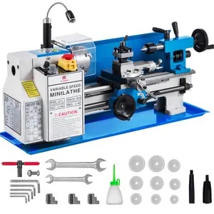 550W 180*350MM Mini-Metall drehmaschine CNC-Mini-Drehmaschine und Fräsmaschine